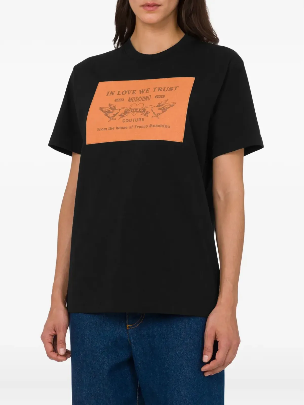 Moschino レタリングプリントTシャツ - 画像3