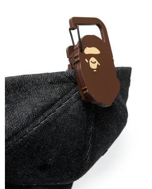 A BATHING APE® ロゴデニムキャップ ブラック - サムネイル3