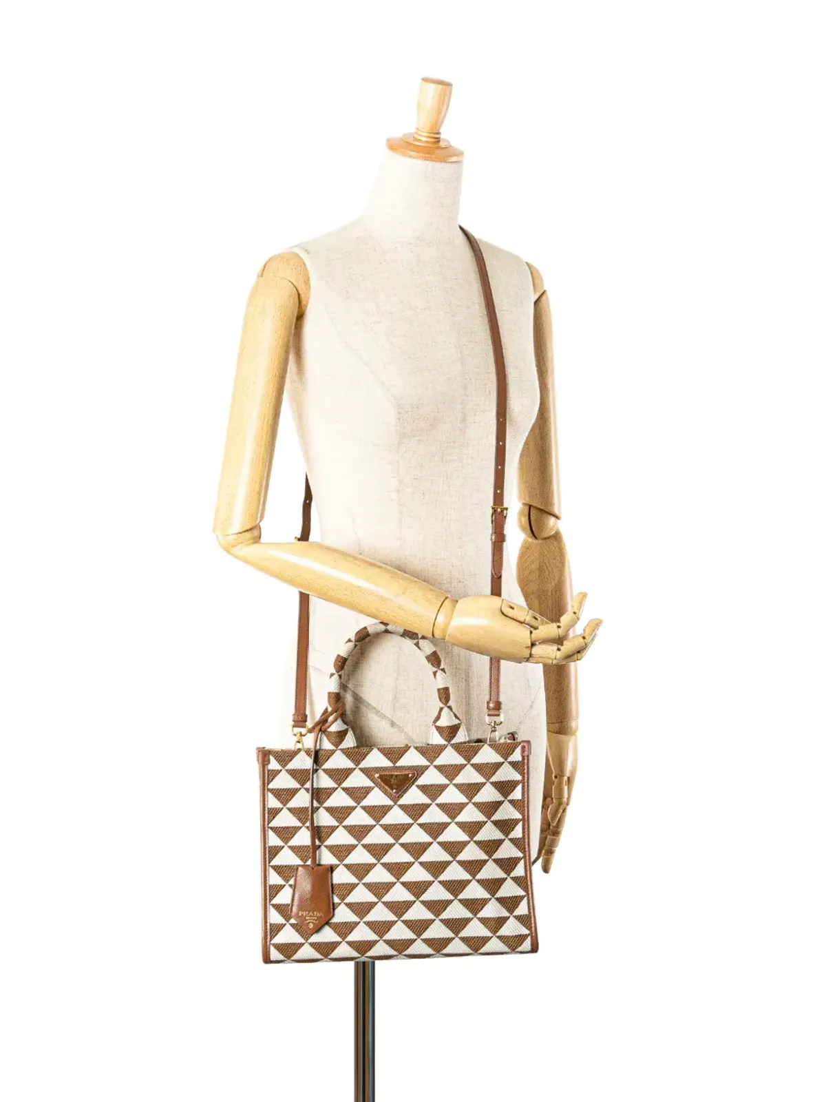 Prada シンボレ トライアングロ サッチェル - 画像2