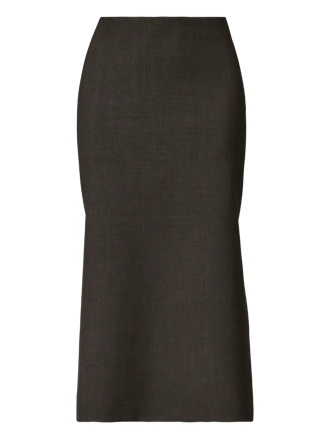 Fabiana Filippi Fabiana Filippi パネルドフレアミディスカートの商品画像