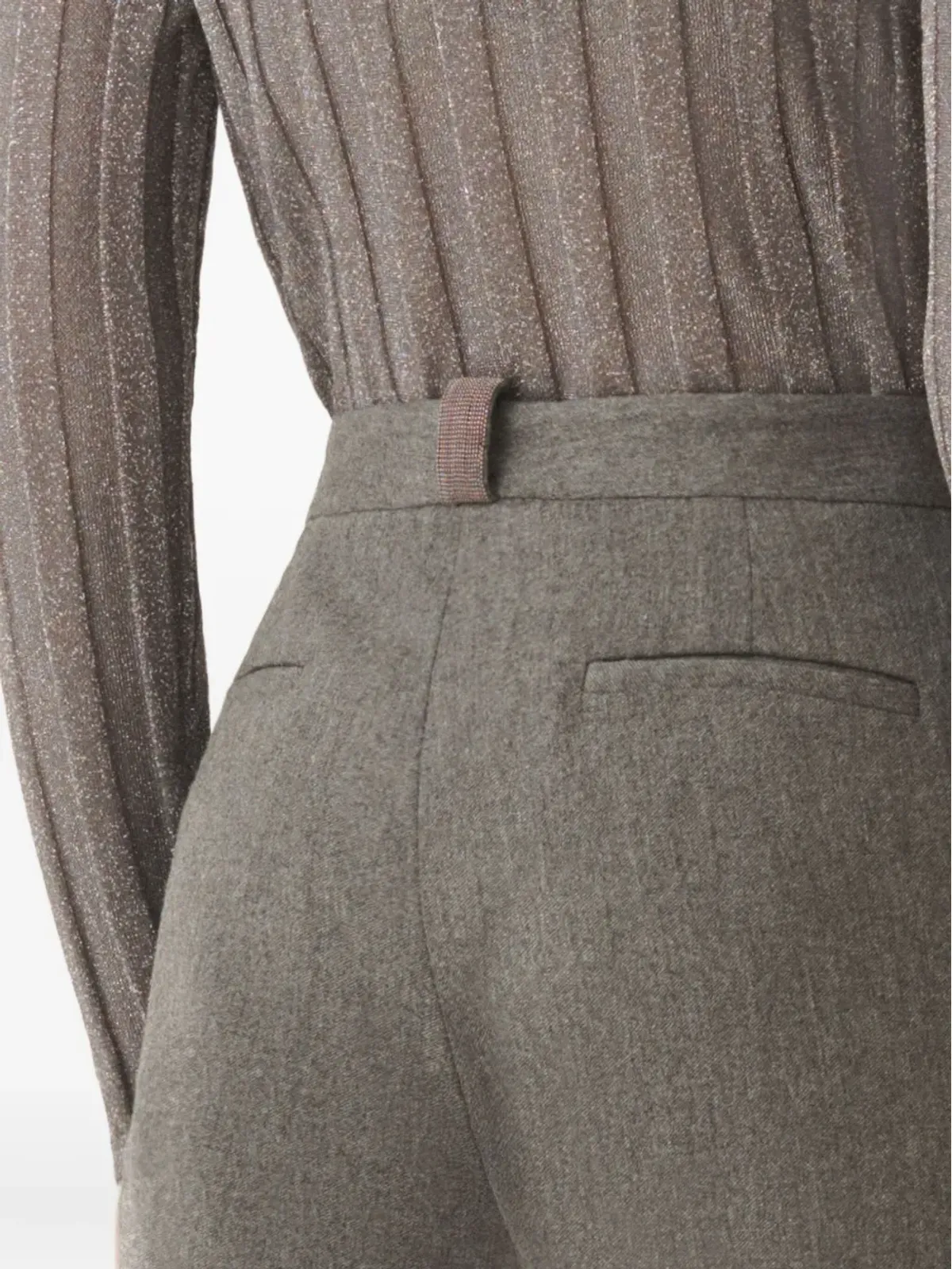Fabiana Filippi ウェルトポケットパンツ - 画像5