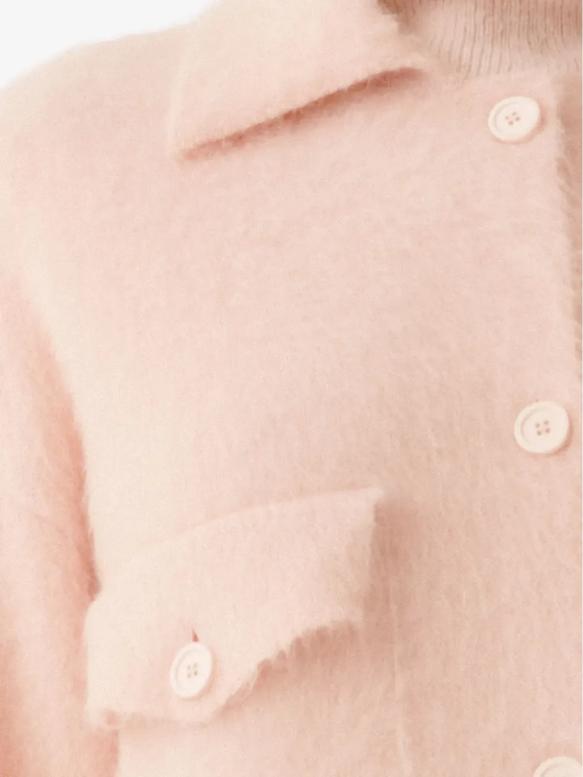 Fabiana Filippi buttoned pocket cardigan - Pink - 画像5