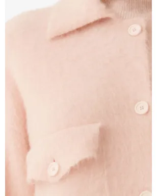 Fabiana Filippi buttoned pocket cardigan - Pink - サムネイル5