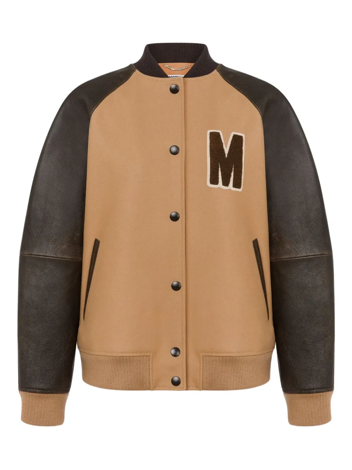 Moschino コントラスト袖ボンバー ジャケット - 画像1