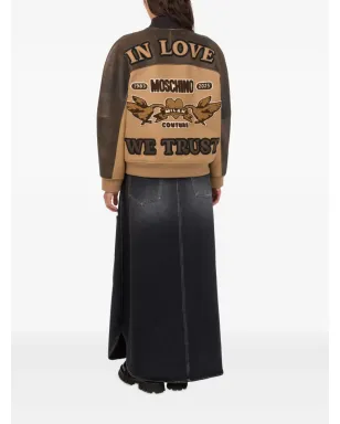 Moschino コントラスト袖ボンバー ジャケット - サムネイル3