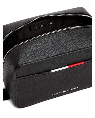 Tommy Hilfiger ジップトップ ハンドル ウォッシュバッグ - ブラック - サムネイル3