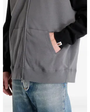 A BATHING APE® シャーク柄ジップアップフーディー - グレー - サムネイル5