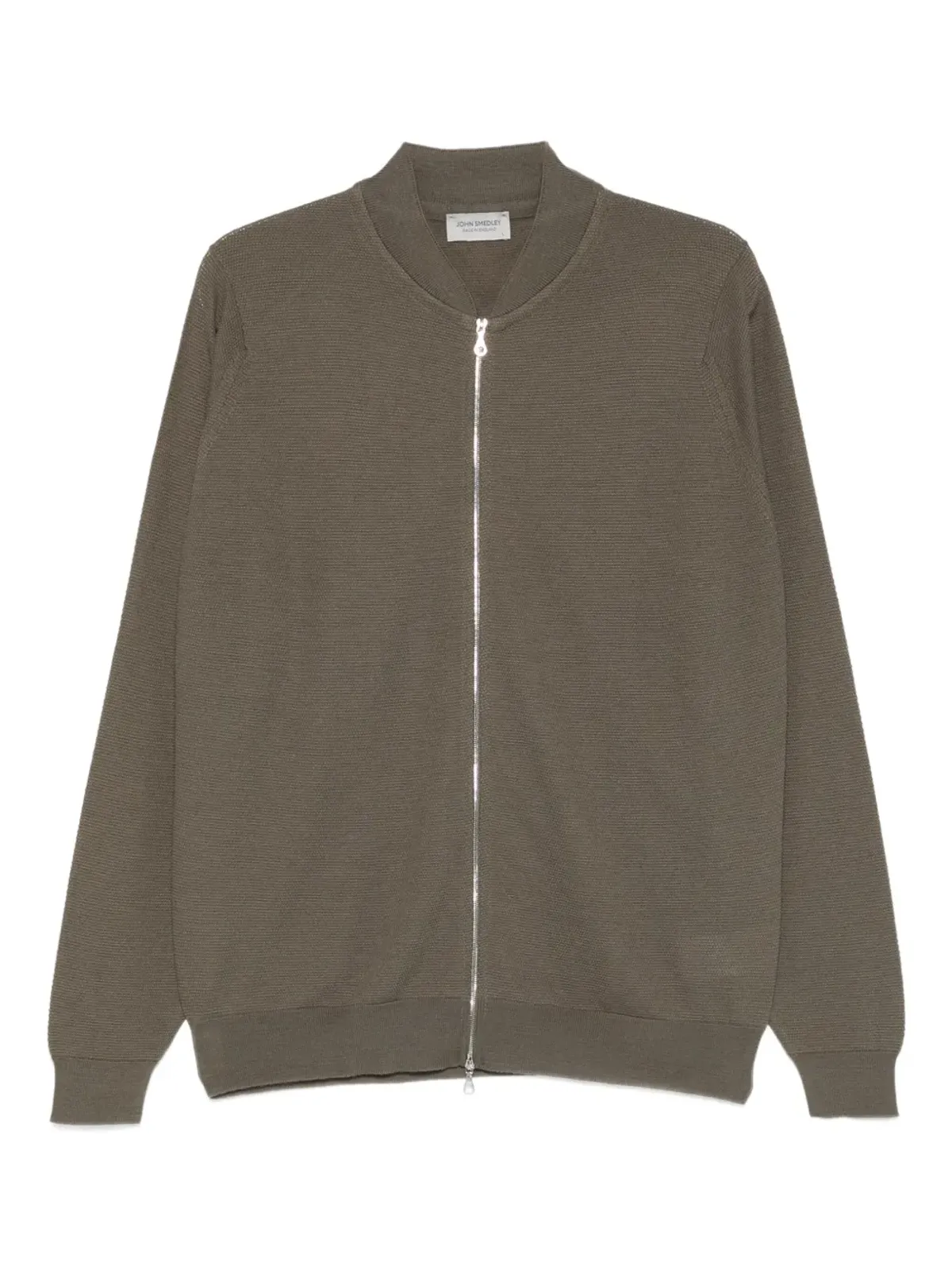 John Smedley ジップ付きカーディガン - Green - 画像1