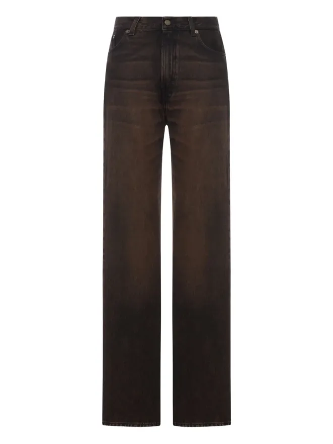 HAIKURE Haikure Korea faded jeans - Blackの商品画像