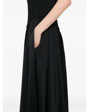Amsale back-crepe corset dress - Black - サムネイル5