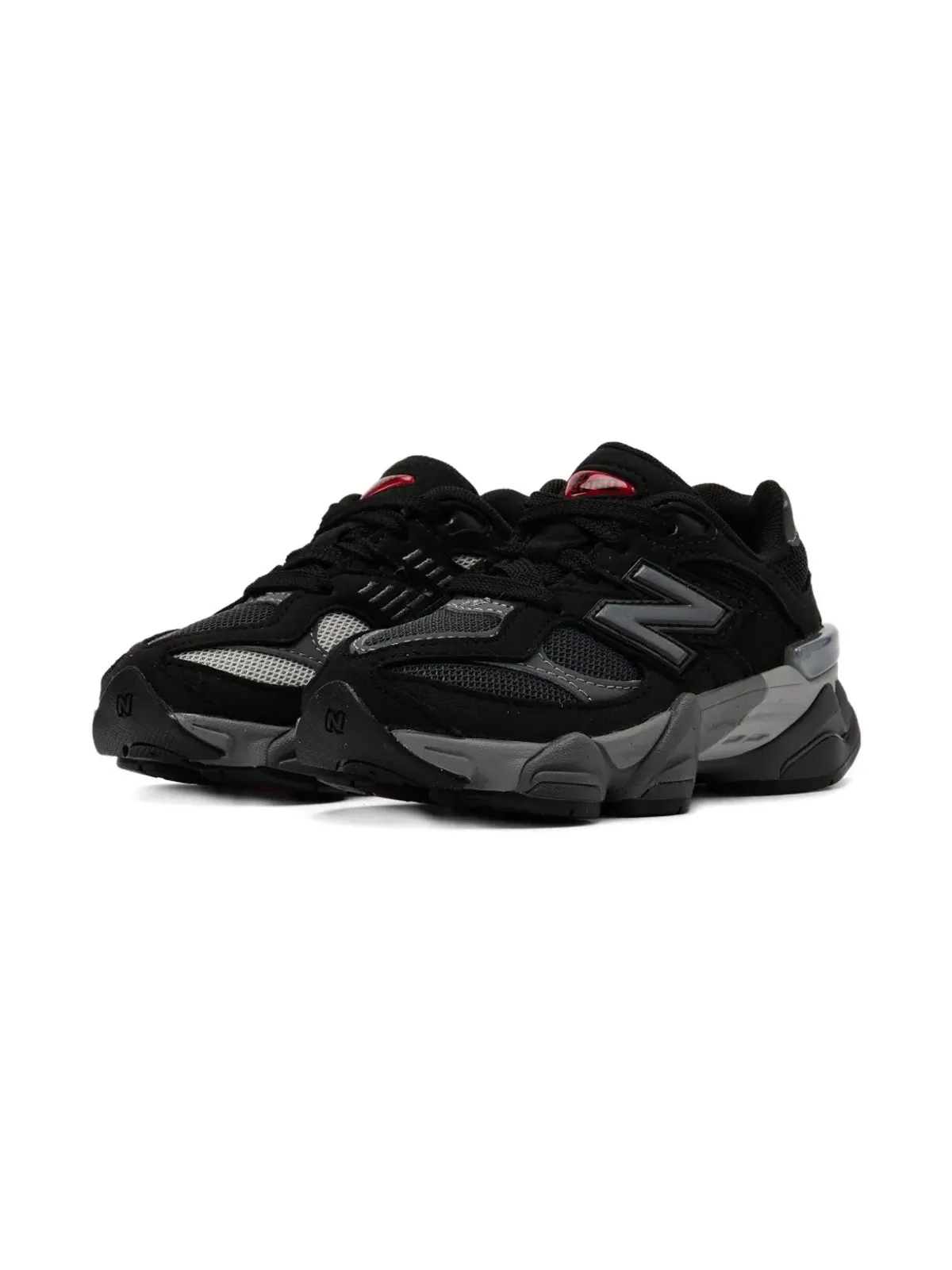 New Balance Kids 9060 ブラックキャッスルロック スニーカー - 画像2