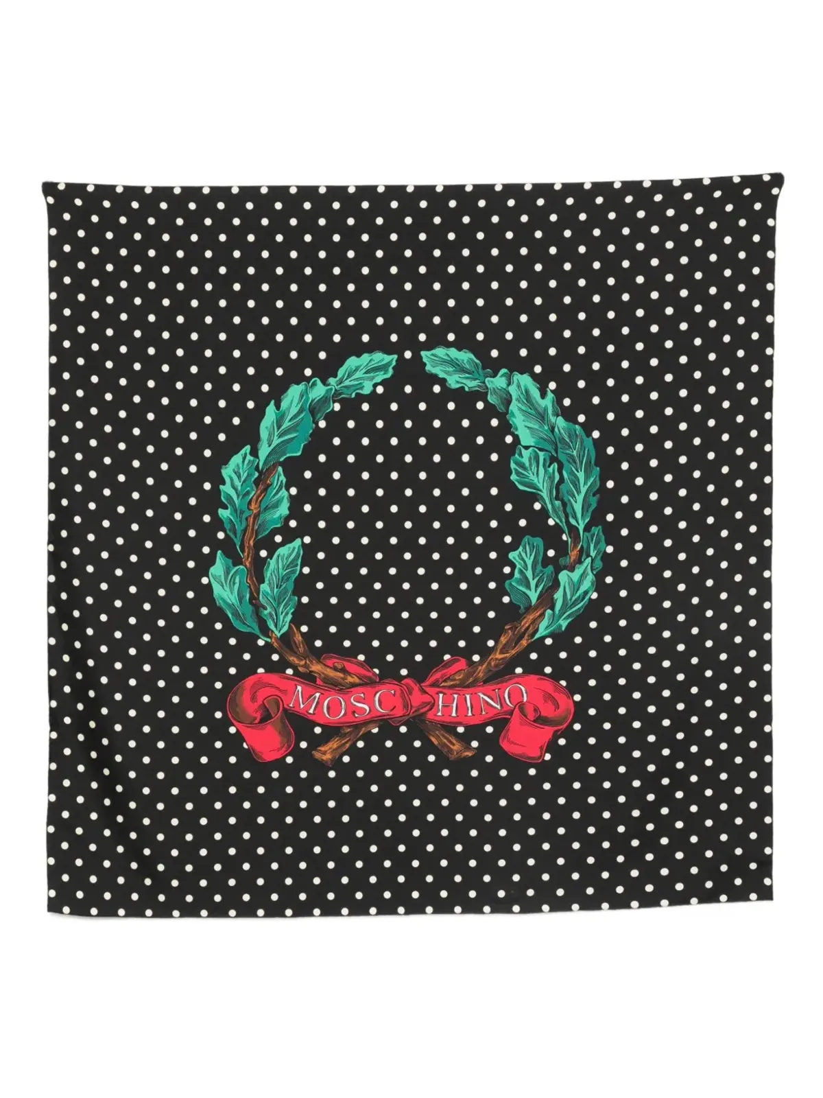 Moschino 水玉柄スカーフ - 画像1