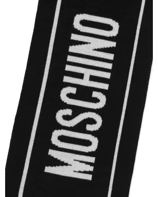 Moschino ロゴディテール ウールスカーフ - サムネイル2
