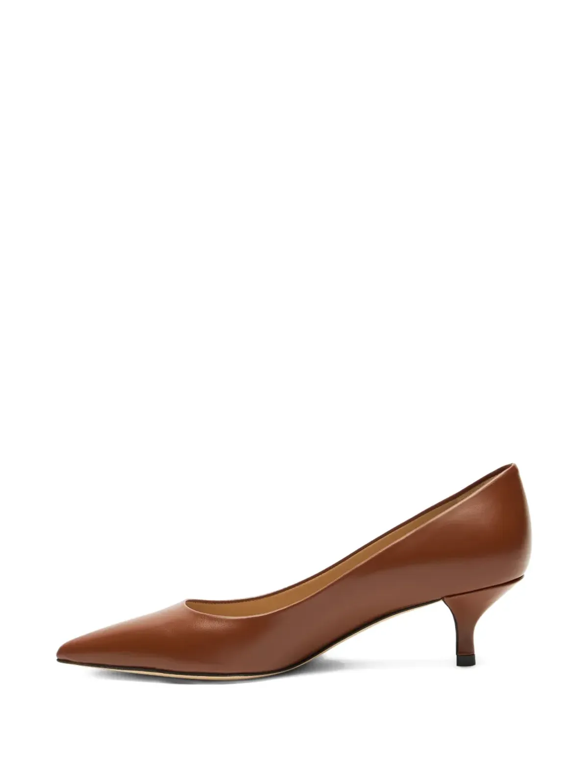 Stuart Weitzman Stuart Power レザー ポインテッドトゥ パンプス - 画像5
