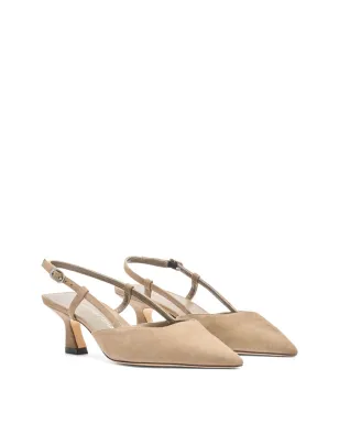Stuart Weitzman 50mm ヴィニー スリングバック ポイントトゥ パンプス - サムネイル2