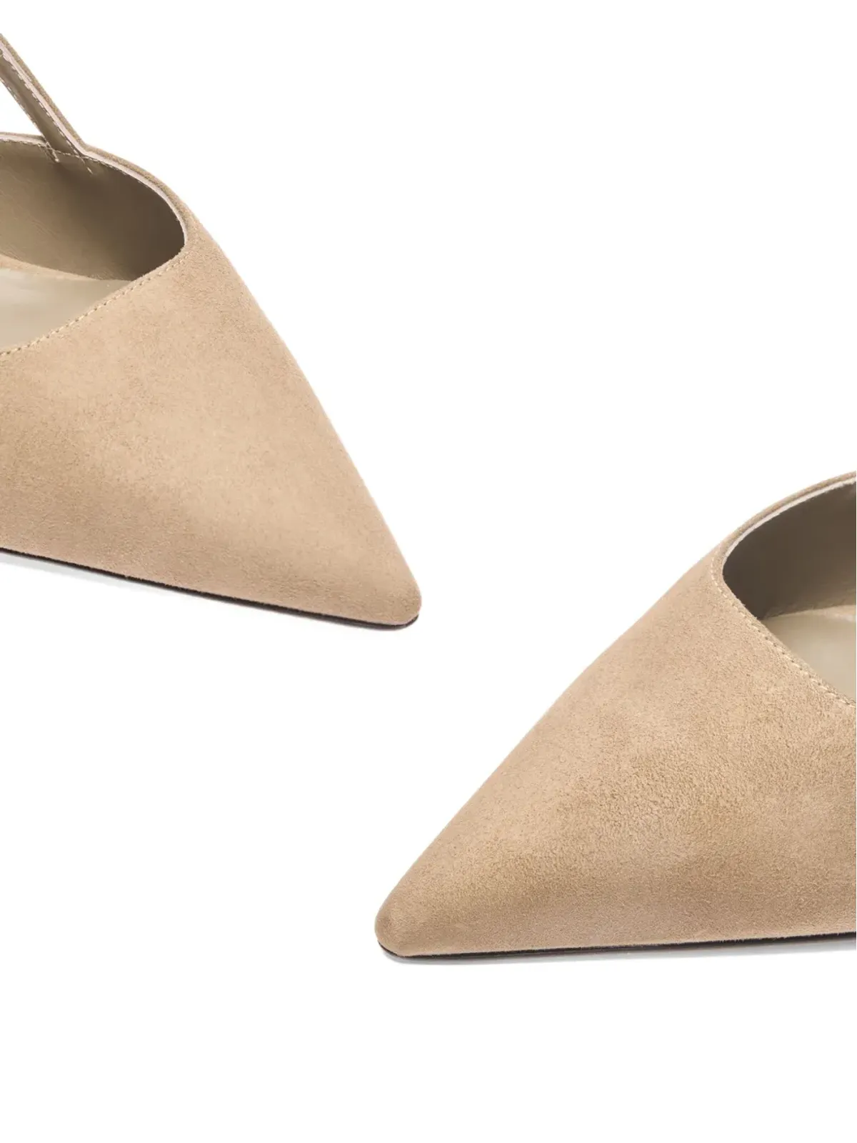 Stuart Weitzman 50mm ヴィニー スリングバック ポイントトゥ パンプス - 画像4