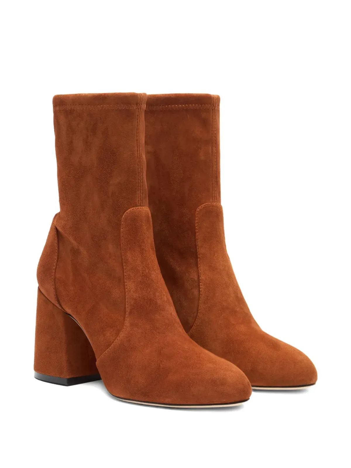 Stuart Weitzman 85mm Essentialist Stretch スエードブーツ - 画像2
