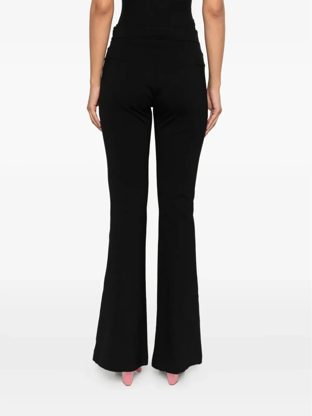 Versace Jeans Couture ポケットディテール フレアパンツ - 画像4