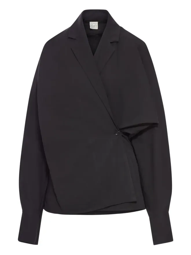 TOTEME TOTEME アシンメトリック・ラップ ブラウスの商品画像