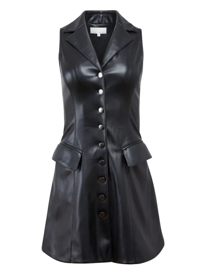 fleur du mal Fleur Du Mal ハーレー ボタンフロントポケット ミニドレスの商品画像