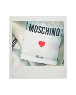 Moschino フォトプリント ブローチ（シルバー） - サムネイル1