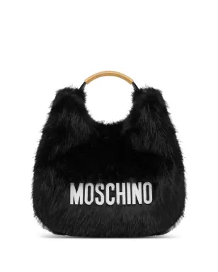 Moschino faux-fur tote bag - サムネイル1