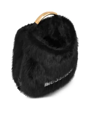 Moschino faux-fur tote bag - サムネイル3
