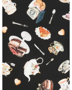 Moschino Tea Timeプリント シルクスカーフ - サムネイル2