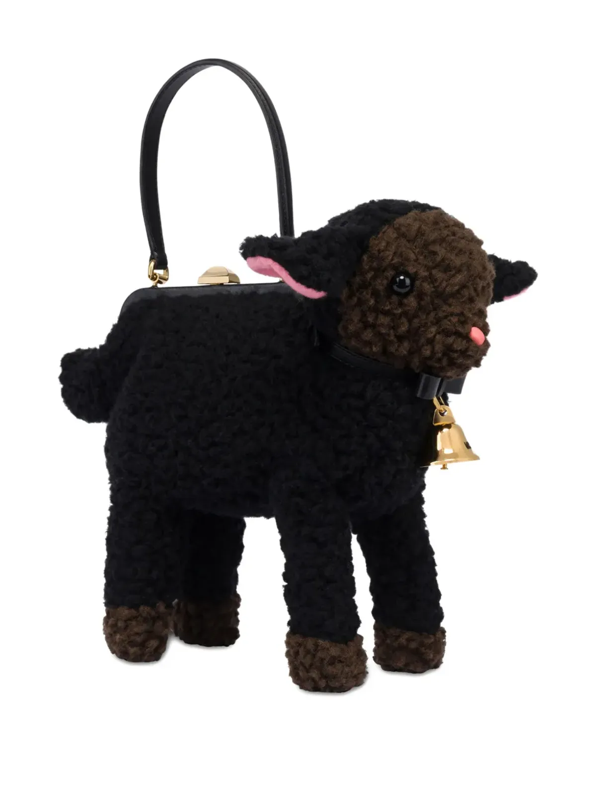 Moschino 羊モチーフ クラッチバッグ - 画像3