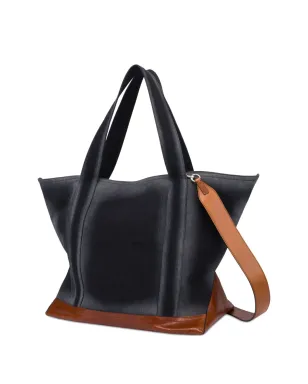 Moschino ロゴパッチ トートバッグ - Black - サムネイル2