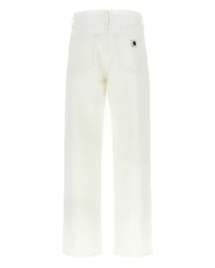 Carhartt WIP ロゴパッチ コットンデニムジーンズ - サムネイル2