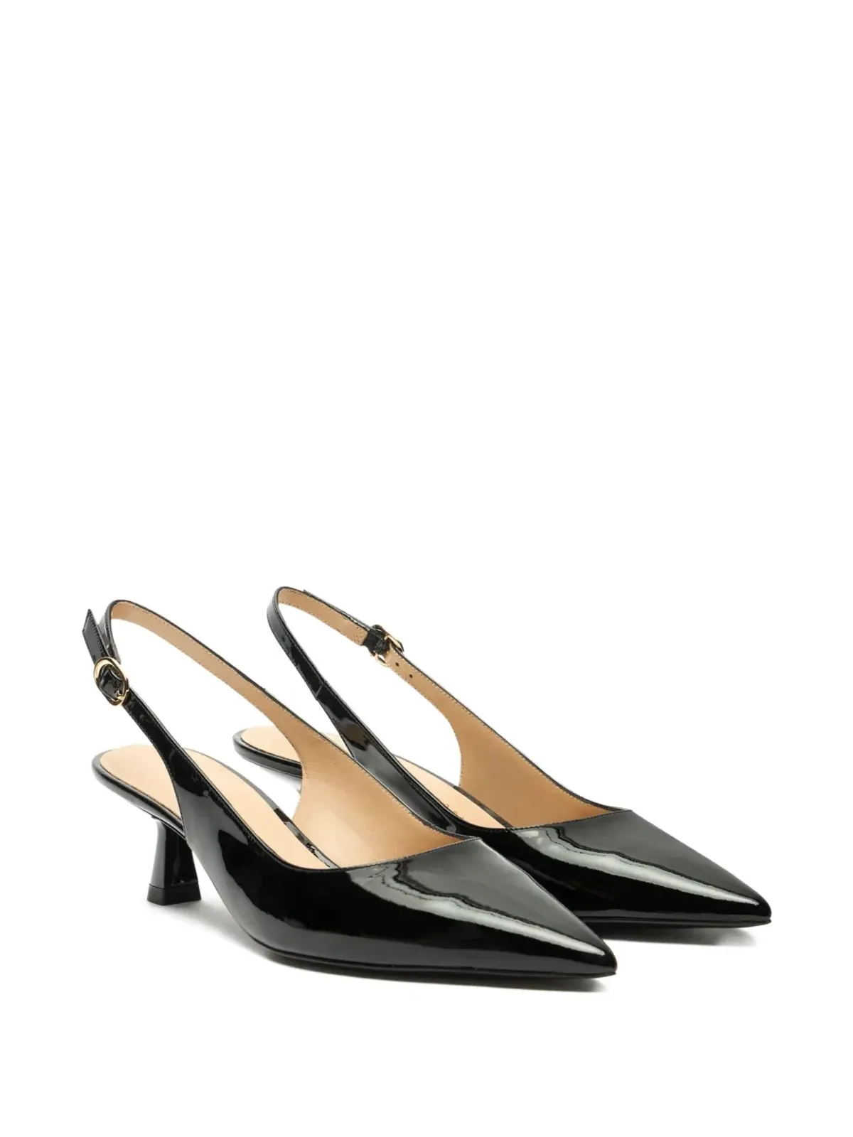 Stuart Weitzman スリングバックパンプス パテントレザー - 画像2