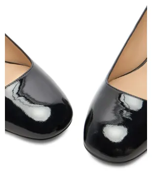 Stuart Weitzman 50mm Maeve patent leather block-heel pumps - Black - サムネイル4
