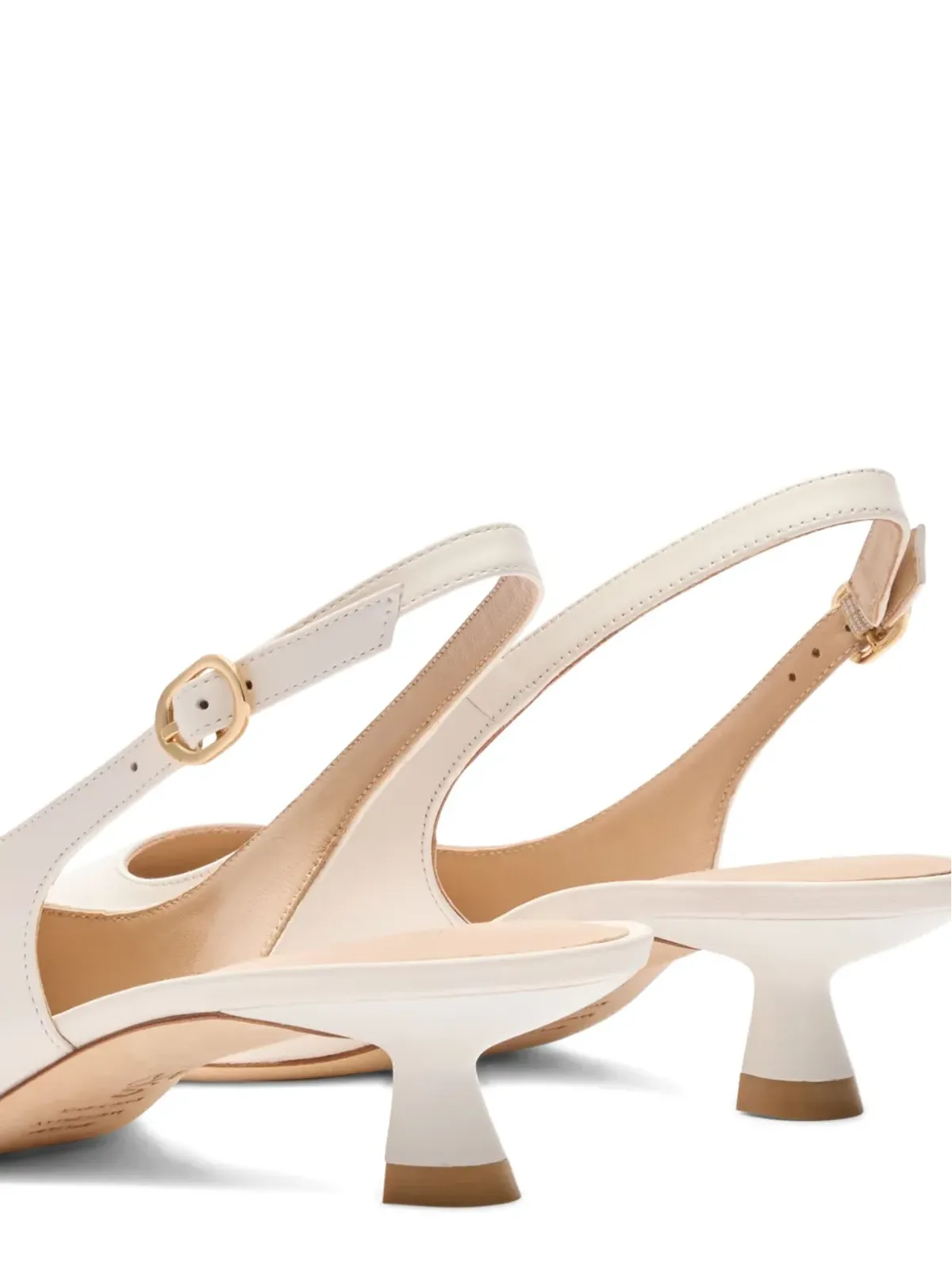 Stuart Weitzman スカルプト スリングバック ポインテッドトゥ パンプス - 画像5