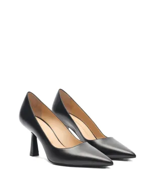 Stuart Weitzman ポインテッドトゥ・スカルプトヒール パンプス - ブラック - サムネイル2