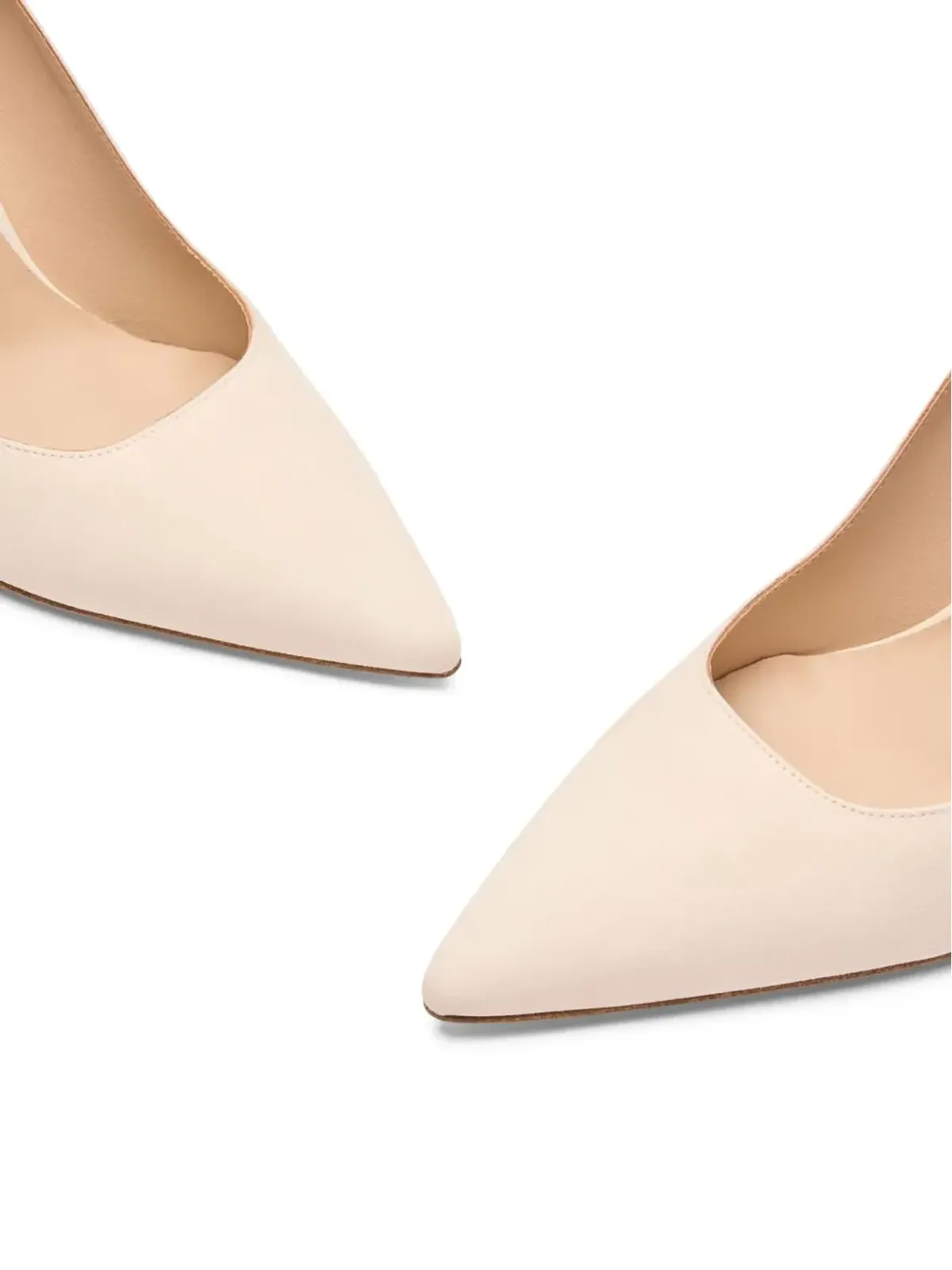 Stuart Weitzman パワー・ポインテッドトゥ・スエード・パンプス - 画像5
