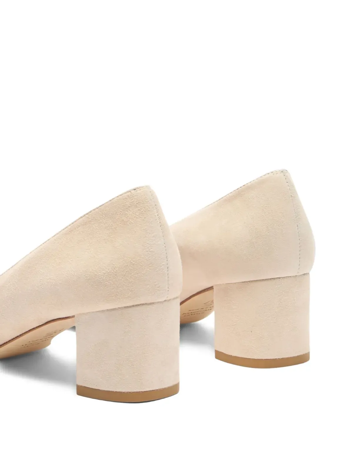 Stuart Weitzman Maeve ブロックヒール スエードパンプス - 画像5