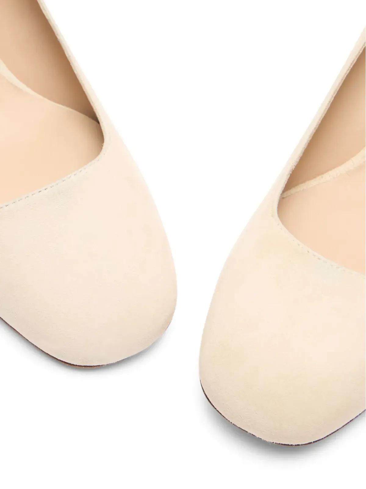 Stuart Weitzman Maeve ブロックヒール スエードパンプス - 画像4