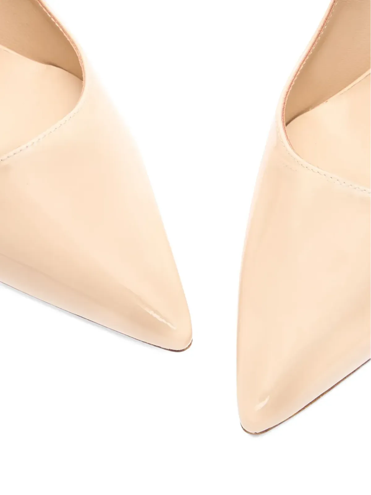 Stuart Weitzman Stuart Power ポインテッドトゥ パテントパンプス - 画像4