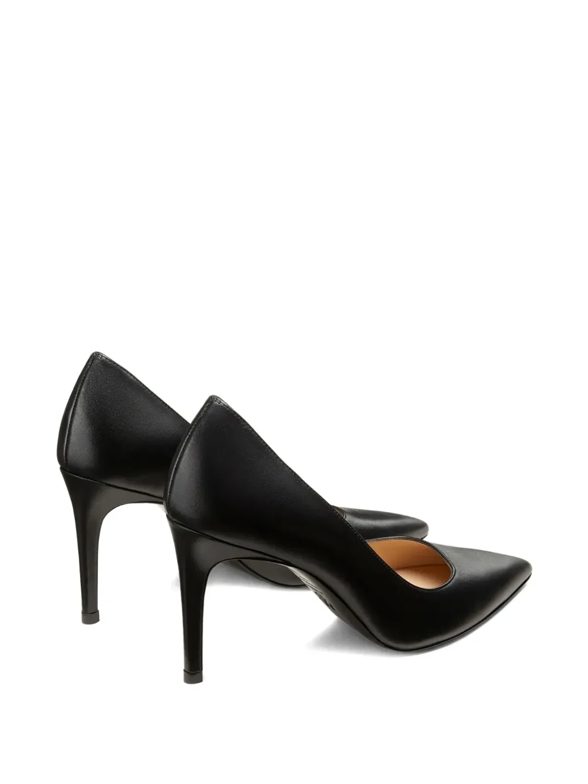 Stuart Weitzman 85mm ポインテッドトゥ・ストレット・パンプス - 画像3