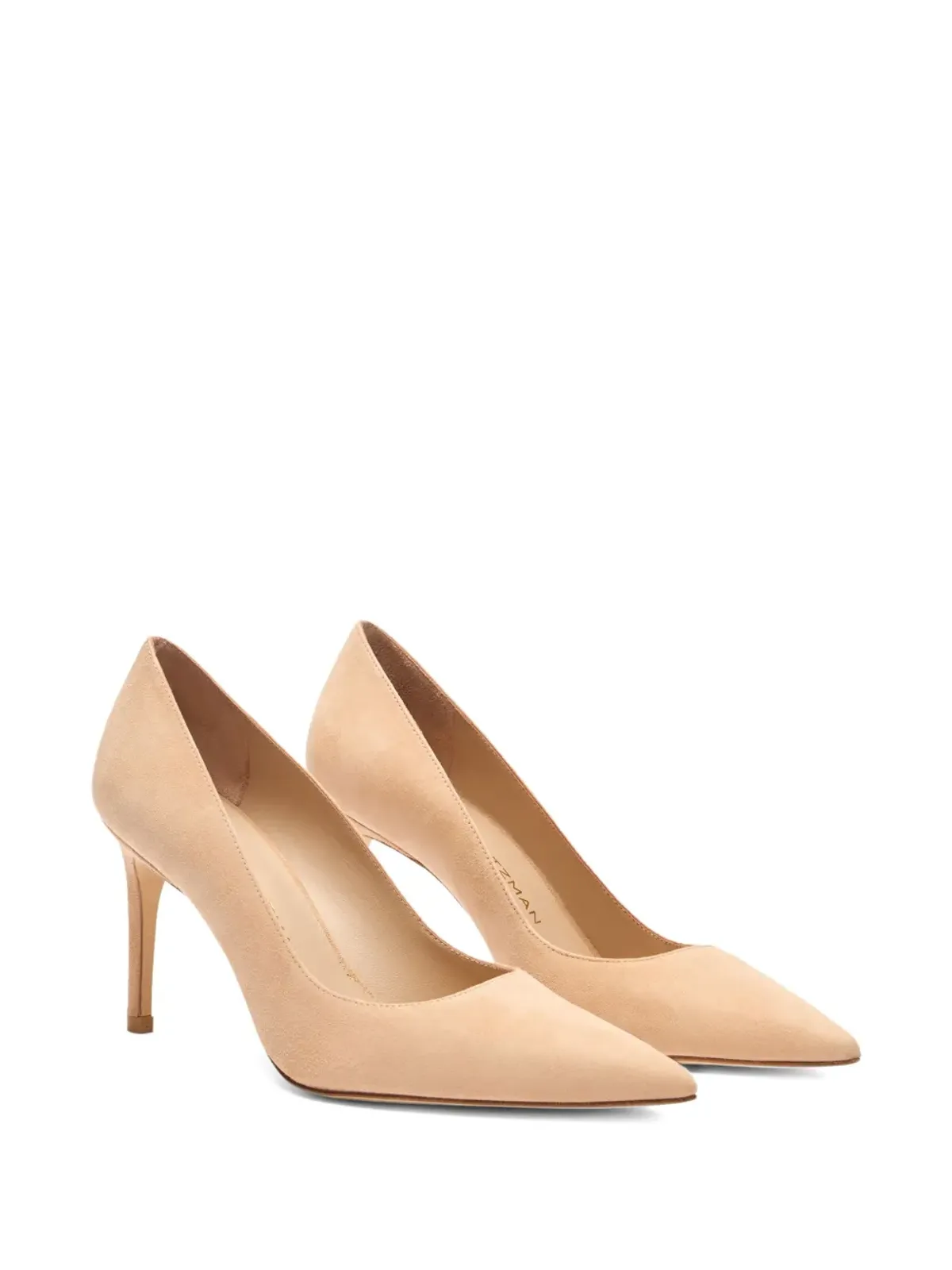 Stuart Weitzman ポインテッドトゥ スエード パンプス - 画像2