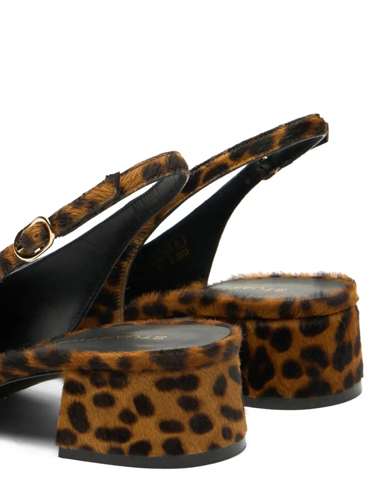 Stuart Weitzman Maeve スリングバック レオパード パンプス - 画像5