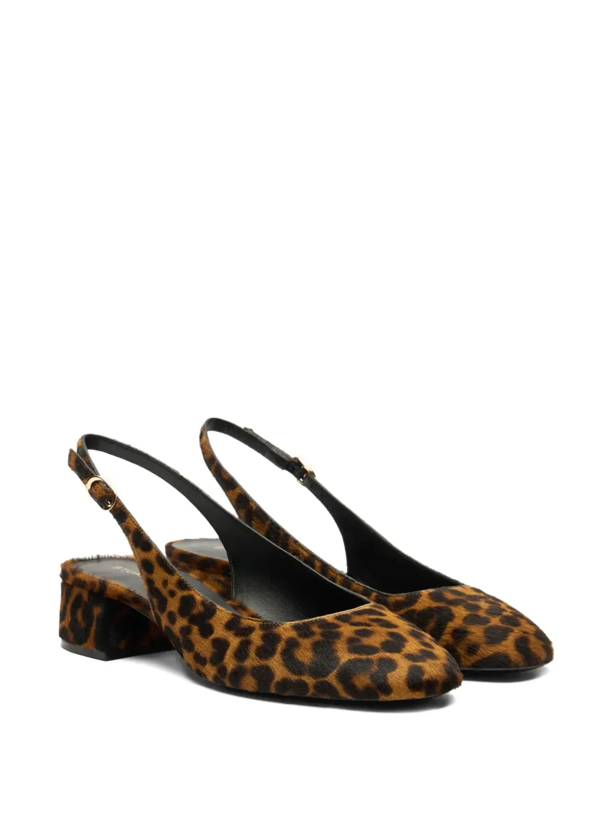 Stuart Weitzman Maeve スリングバック レオパード パンプス - 画像2