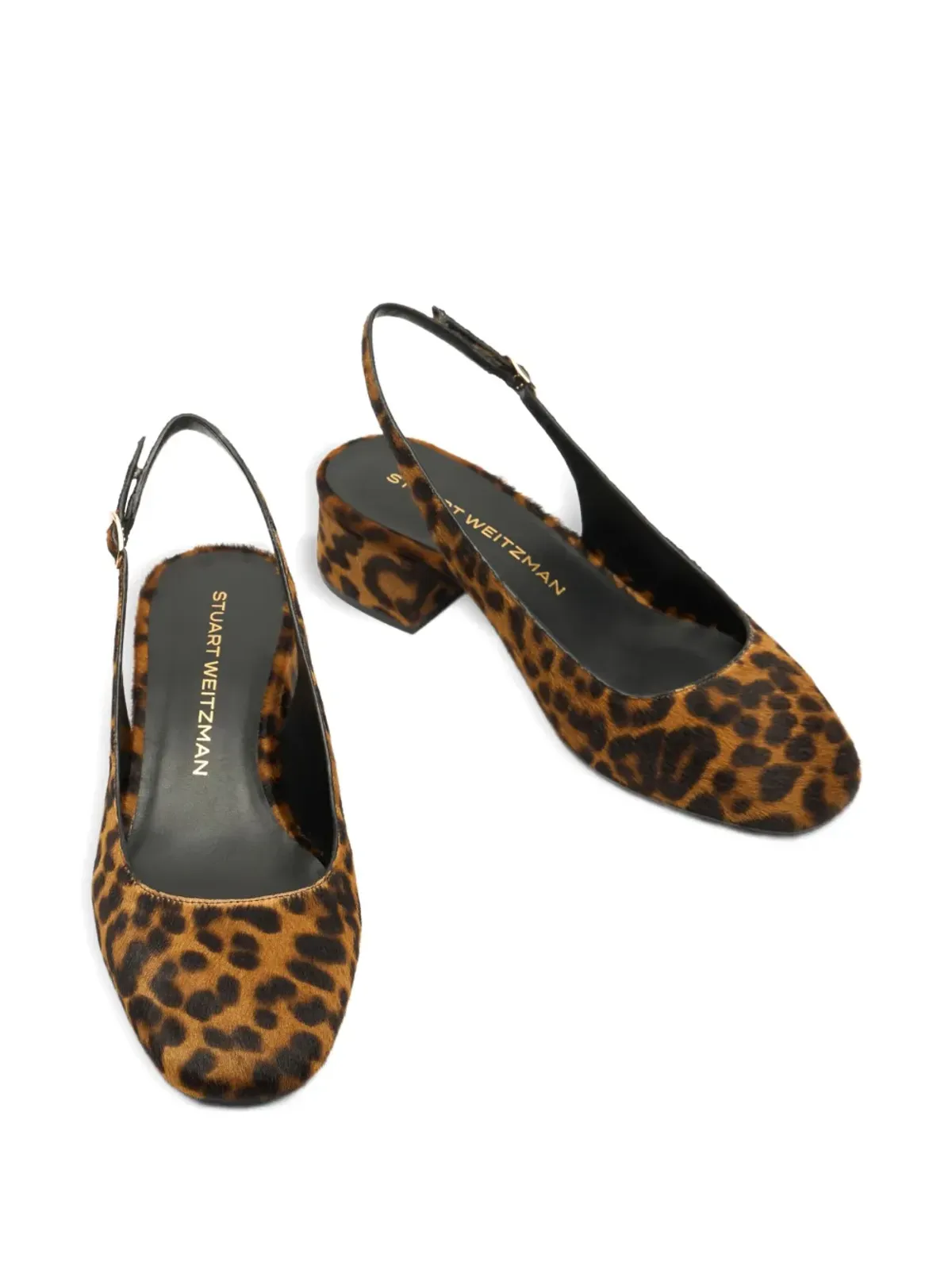 Stuart Weitzman Maeve スリングバック レオパード パンプス - 画像3