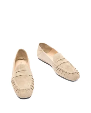 Stuart Weitzman Brooks プリーツ付きペニーローファー - サムネイル2