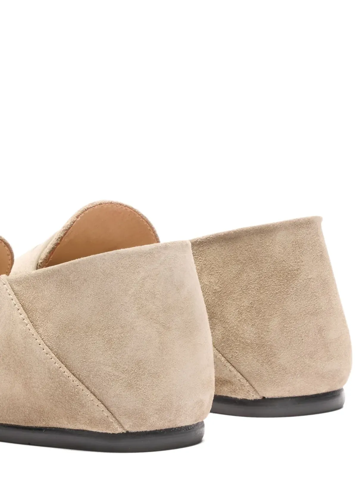 Stuart Weitzman Brooks プリーツ付きペニーローファー - 画像3
