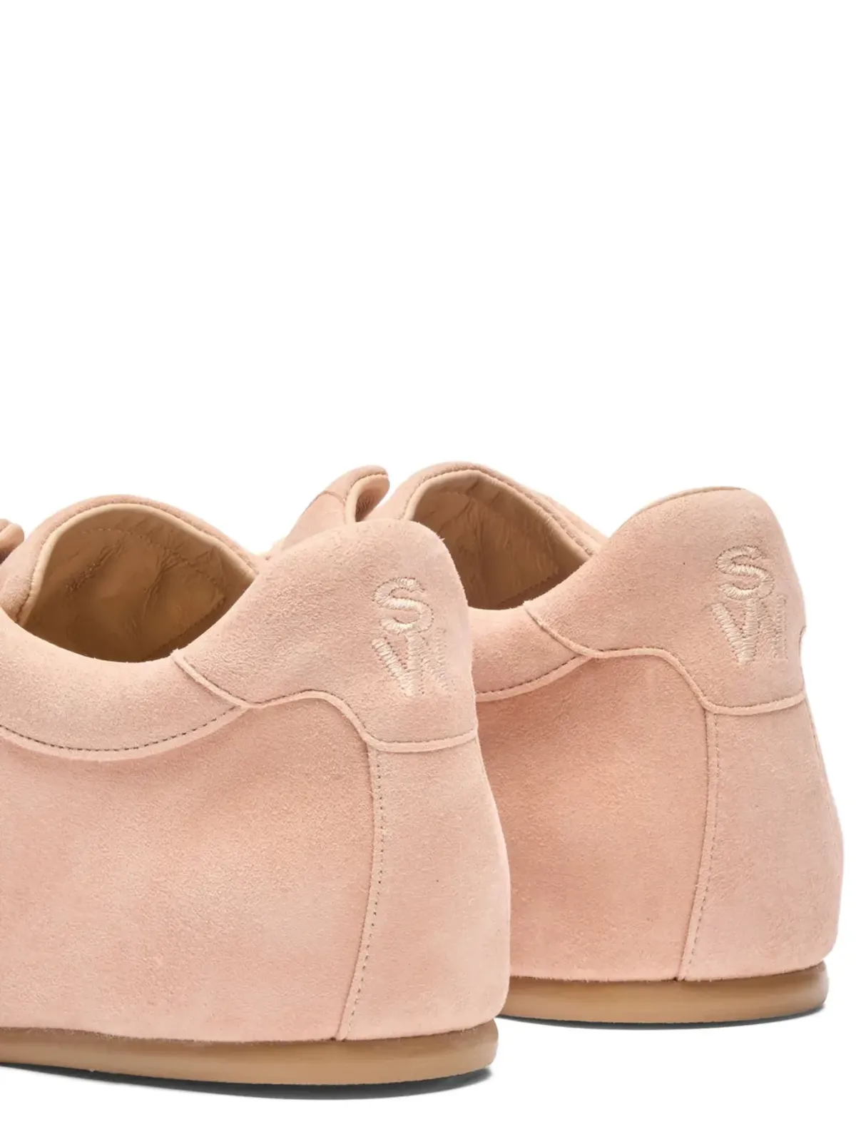 Stuart Weitzman Cruz スエード レースアップスニーカー - 画像3