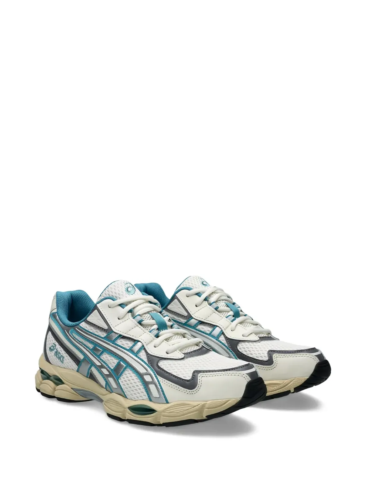 ASICS Gel-NYC 2055 ブルー テール スニーカー ホワイト - 画像2