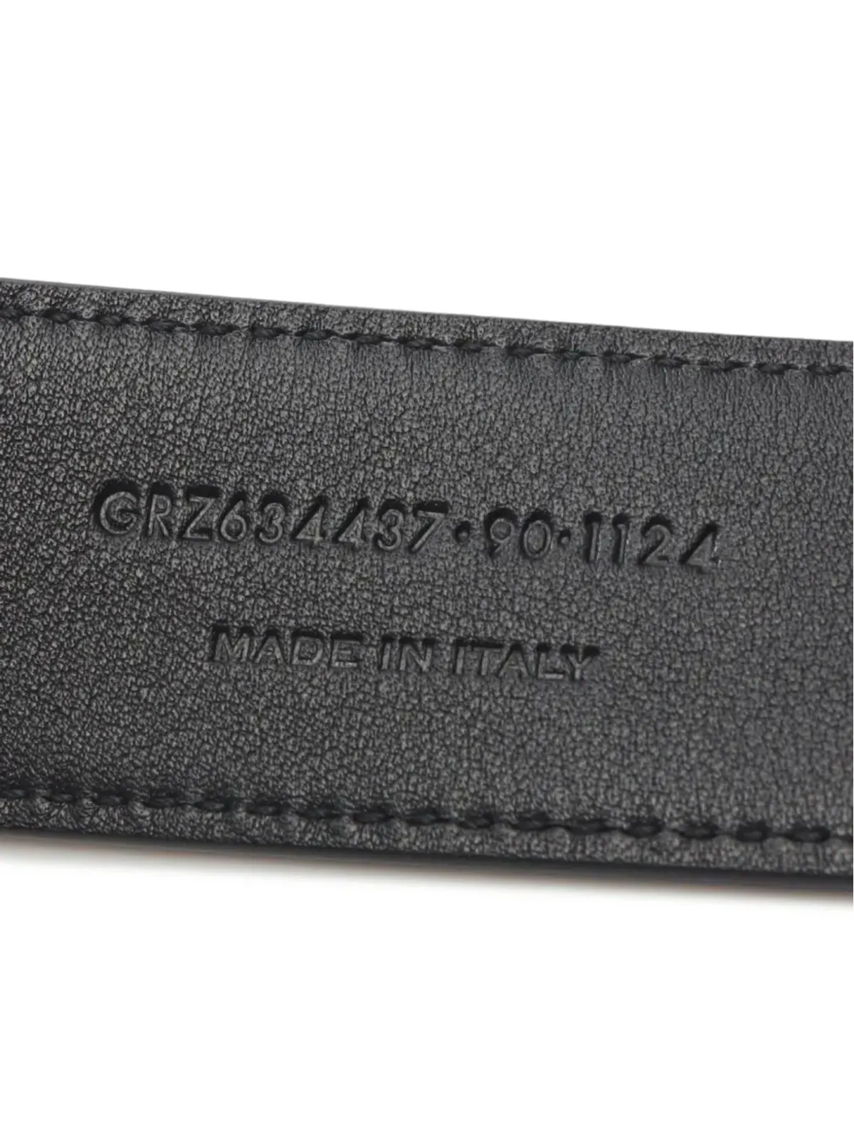 Saint Laurent Pre-Owned Cassandre レザーベルト - 画像4