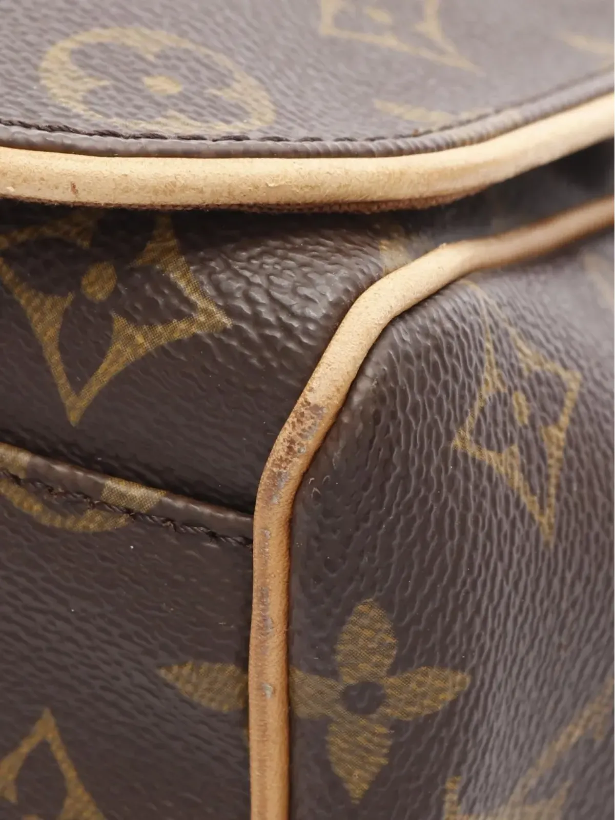 Louis Vuitton Pre-Owned 2001年頃 アベス モノグラム・ショルダーバッグ ブラウン - 画像5